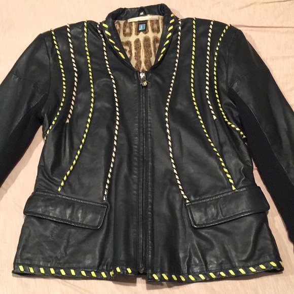 Roberto Cavalli Jackets & Blazers - Roberto cavalli leather jacket !
